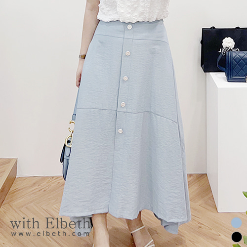[마감세일]Luxe 타인 버튼 skirt (98,000-&gt;39,000)